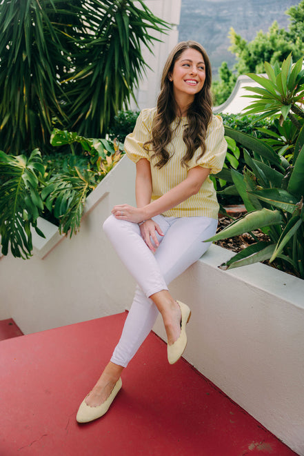 Scalloped Ballerina Citrus