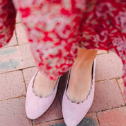 Scalloped Ballerina Rose