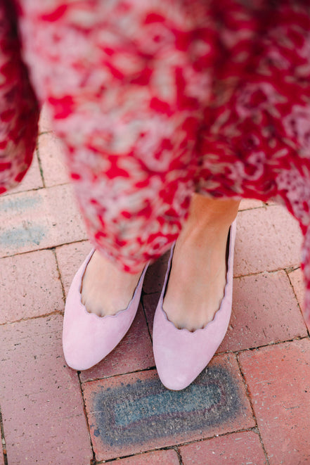 Scalloped Ballerina Rose