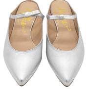 Berg Wash Argento Bow Mules