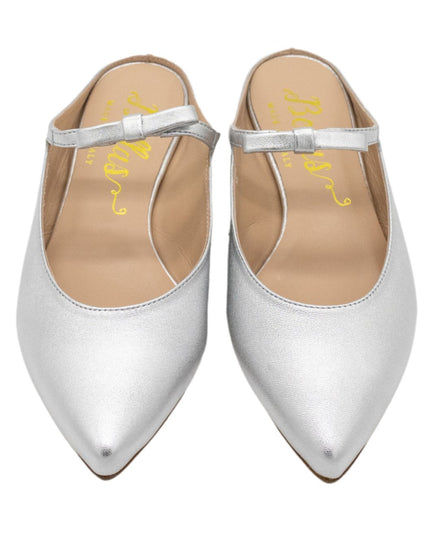Berg Wash Argento Bow Mules