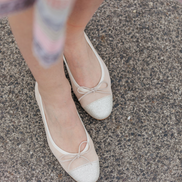 Two-tone Ballerina Kiss - Glitter Panna