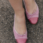 Two-tone Ballerina Pink Tape - Glitter Rose