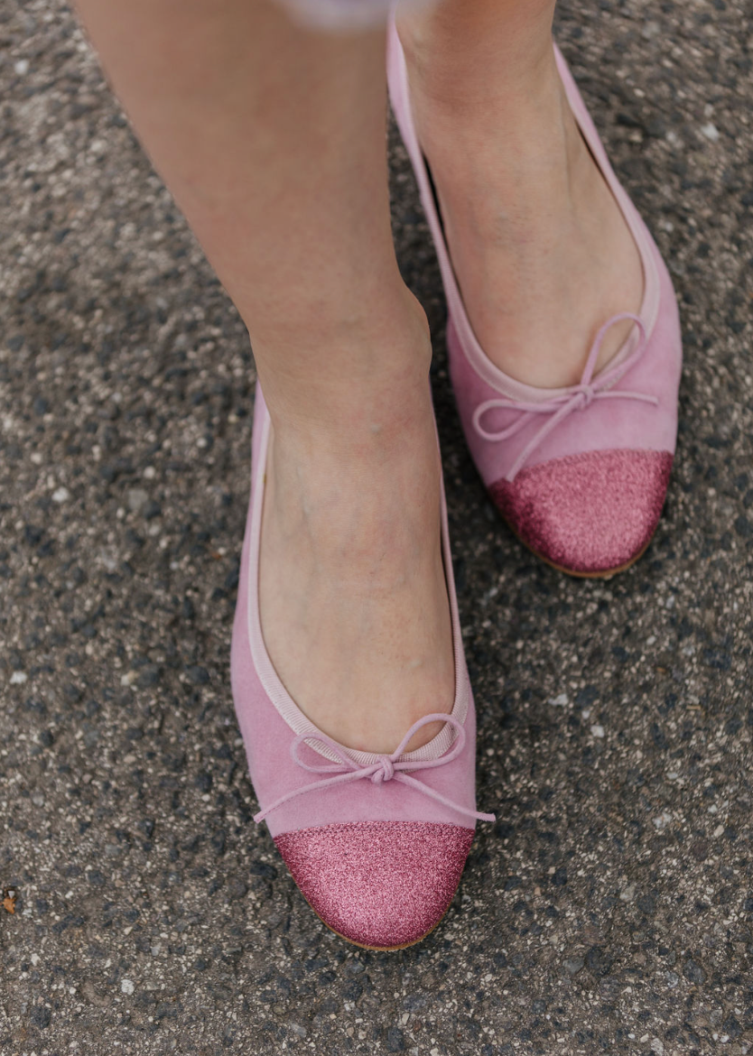 Two-tone Ballerina Pink Tape - Glitter Rose