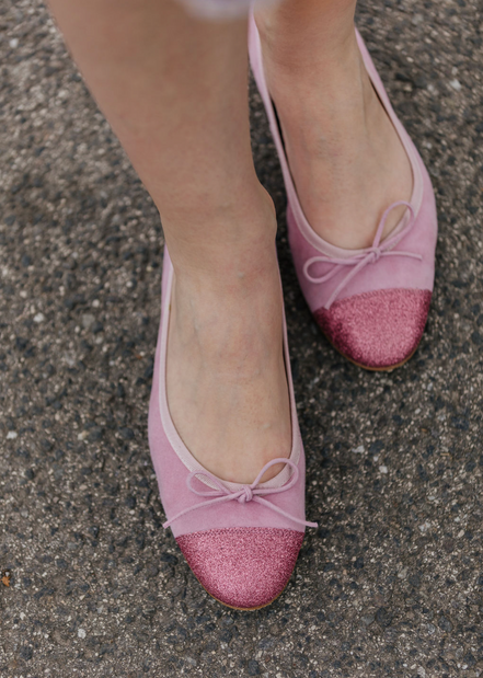 Two-tone Ballerina Pink Tape - Glitter Rose