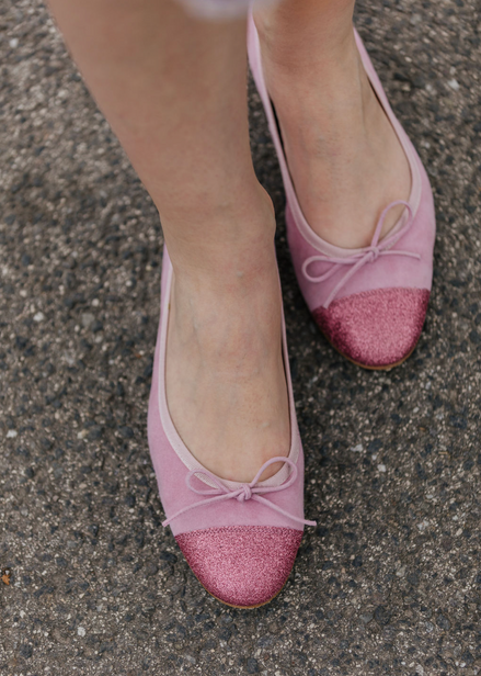 Two-tone Ballerina Pink Tape - Glitter Rose