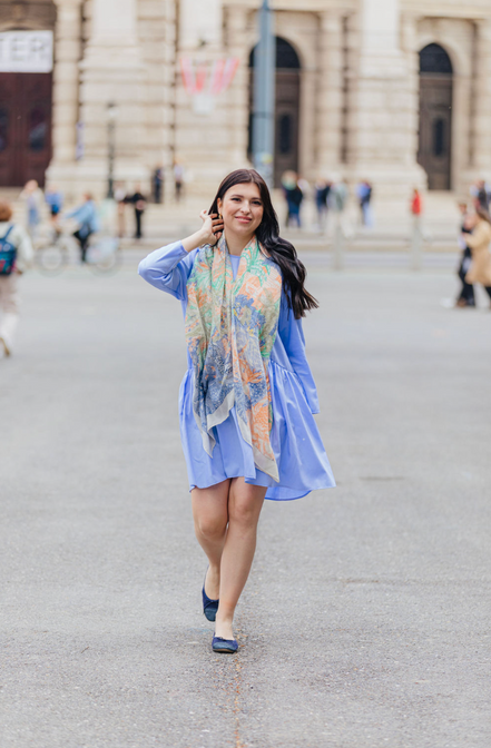Two-tone Ballerina Navy - Glitter Navy