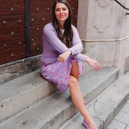 Pointy Tassel Loafer Bouganville-Rose Petal-Fancy (long tassel)