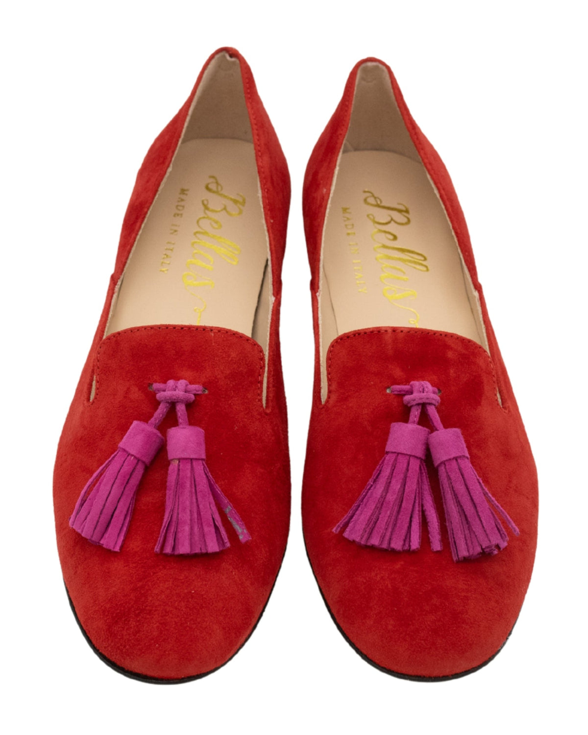 Blood-Hot Pink Summer Tassel Loafer