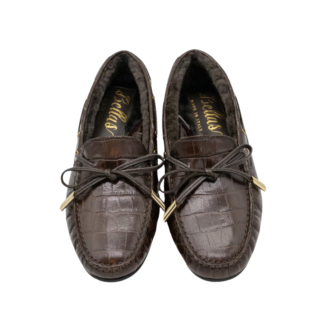 Bow Moccasin Cocco TDM Shearling Lined