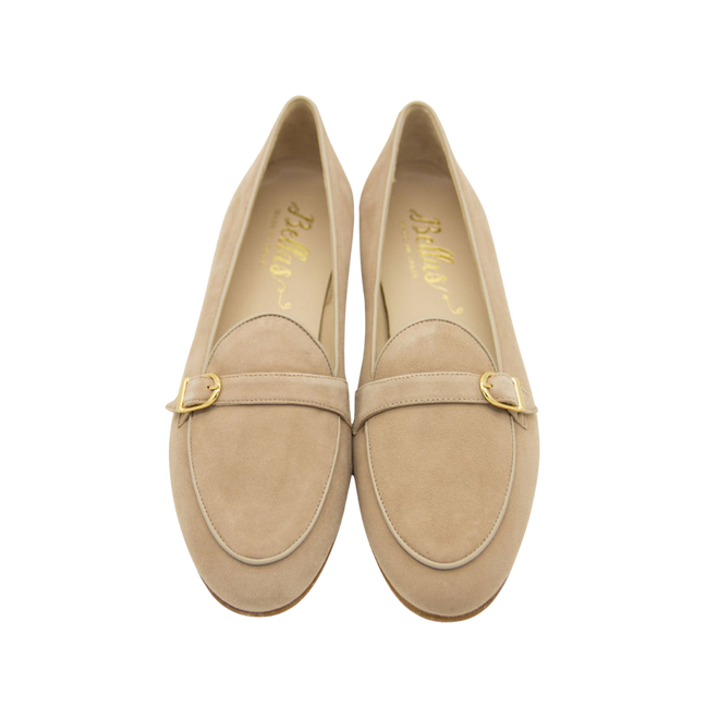 Buckle Loafer Taupe
