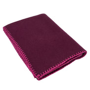 Cashmere Scarf Aubergine-Jam on Toast