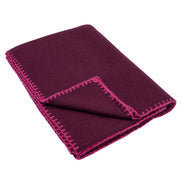 Cashmere Scarf Aubergine-Jam on Toast