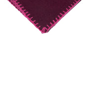 Cashmere Scarf Aubergine-Jam on Toast