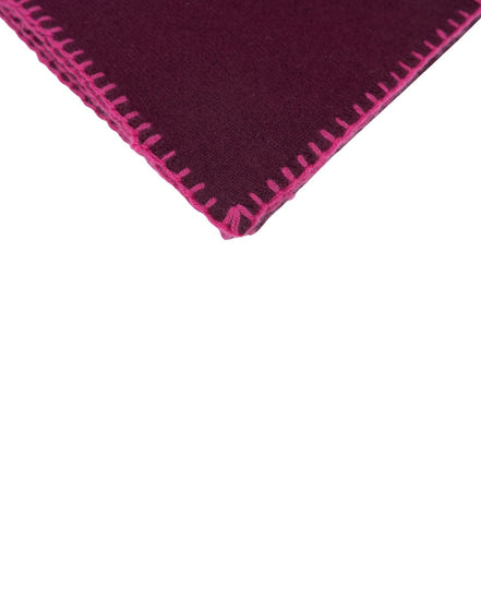 Cashmere Scarf Aubergine-Jam on Toast