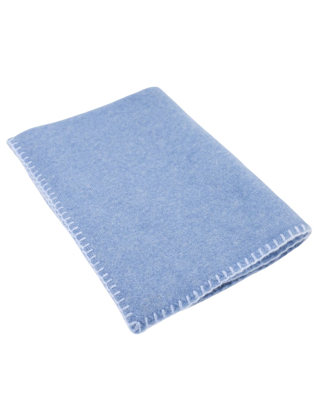 Cashmere Scarf Turtle Dove-Cerulean