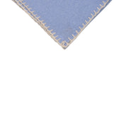 Cashmere Scarf Cerulean-Sandstone