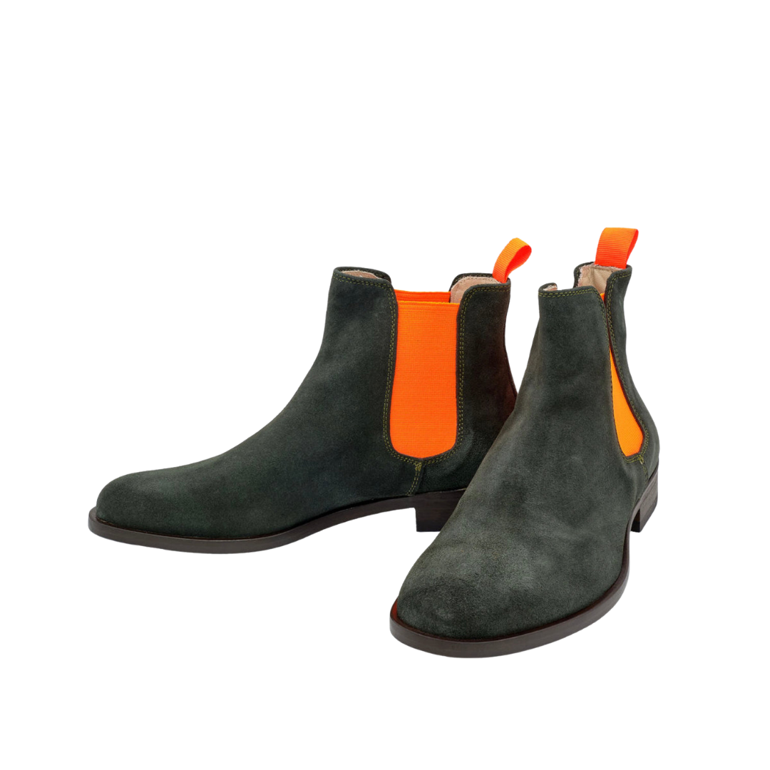 Chelsea Boots Army - Neon Orange