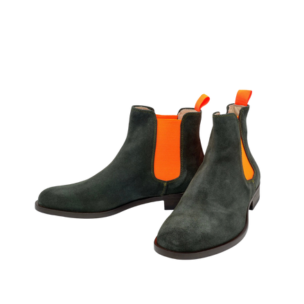 Chelsea Boots Army - Neon Orange