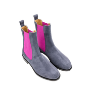Chelsea Boots Grigio - Pink