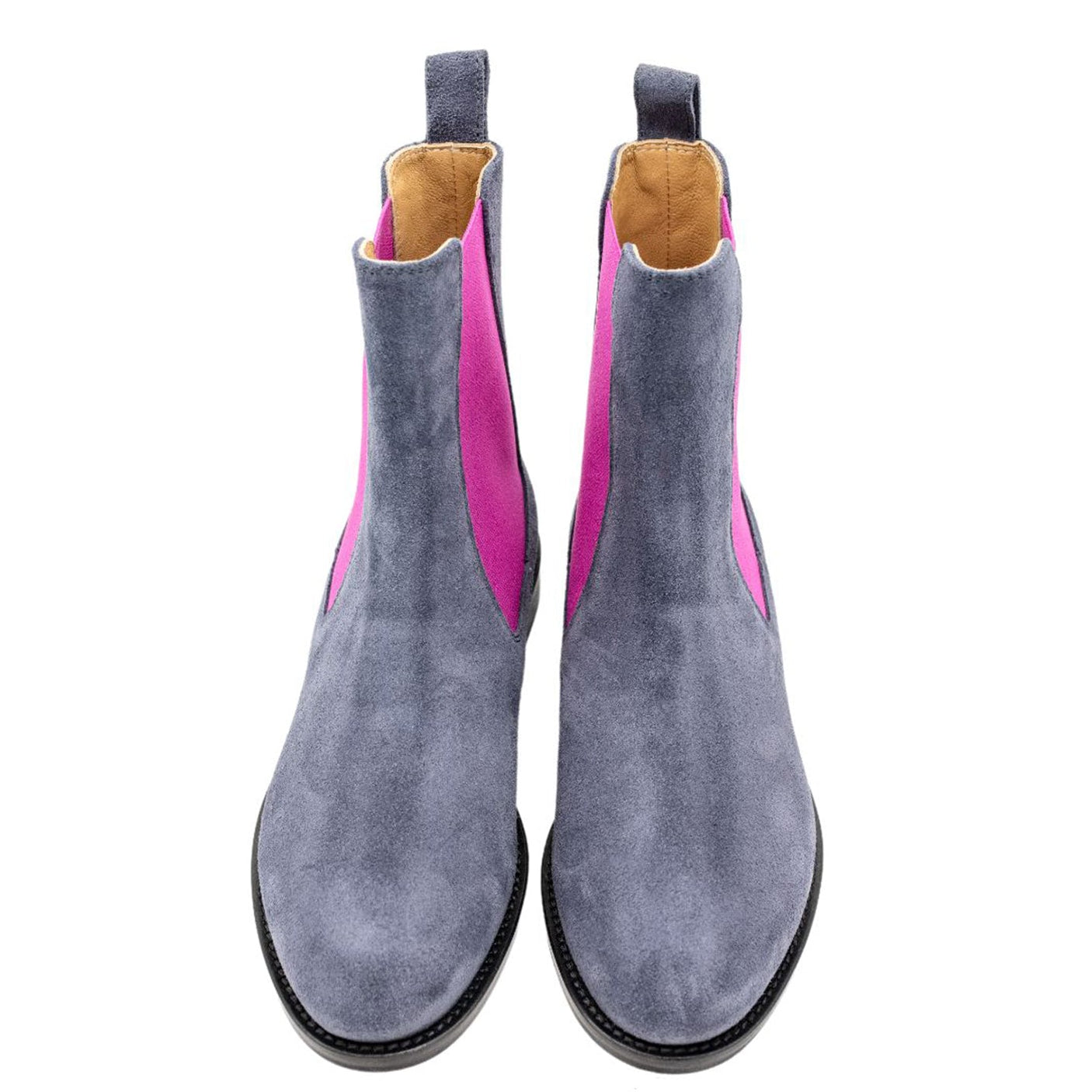 Chelsea Boots Grigio - Pink