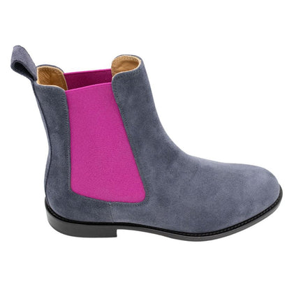 Chelsea Boots Grigio - Pink