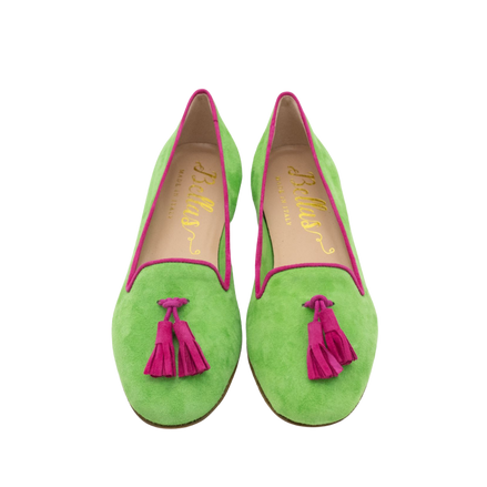 Classic Tassel Loafer Acid Kiwi-Fancy