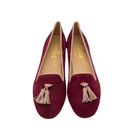 Classic Tassel Loafer Bordeaux - Dusty Rose