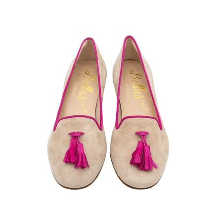 Classic Tassel Loafer Cipria-Fancy