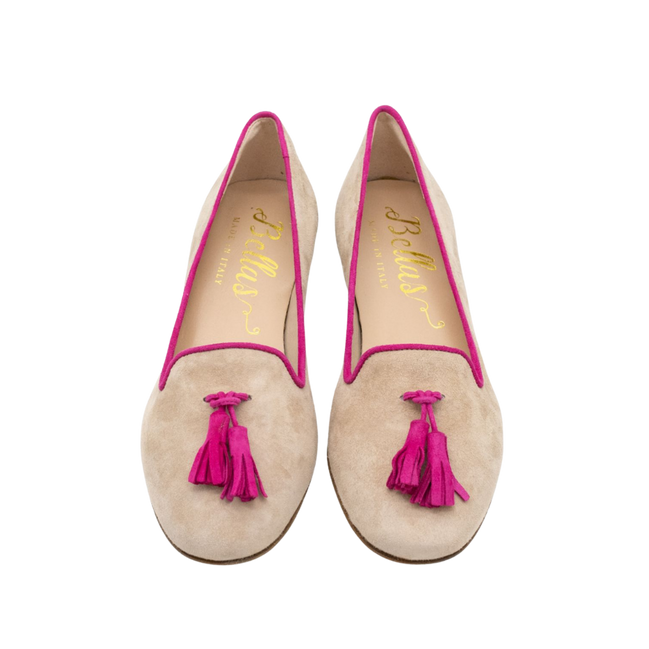 Classic Tassel Loafer Cipria-Fancy