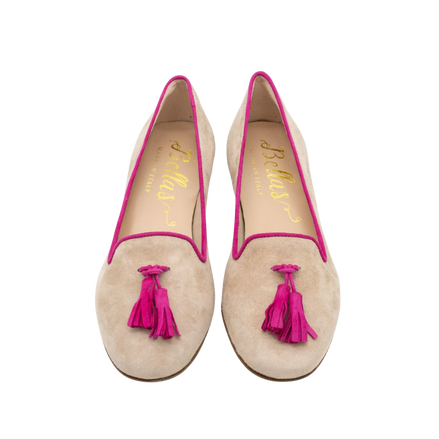Classic Tassel Loafer Cipria-Fancy