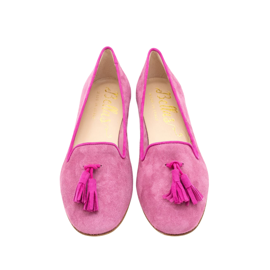 Classic Tassel Loafer Confetti-Fuxia