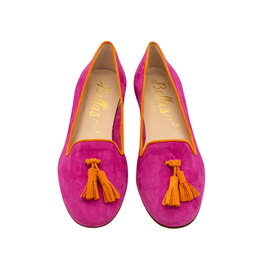 Classic Tassel Loafer Fuxia-Aranciata
