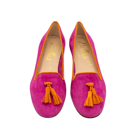 Classic Tassel Loafer Fuxia-Aranciata