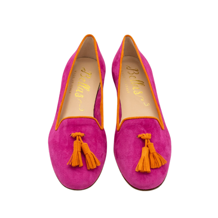 Classic Tassel Loafer Fuxia-Aranciata