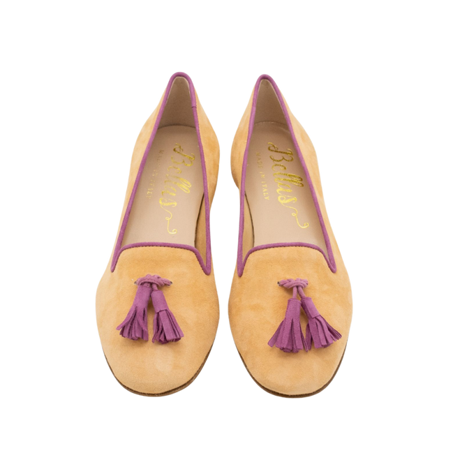 Classic Tassel Loafer Tangerette-Confetti