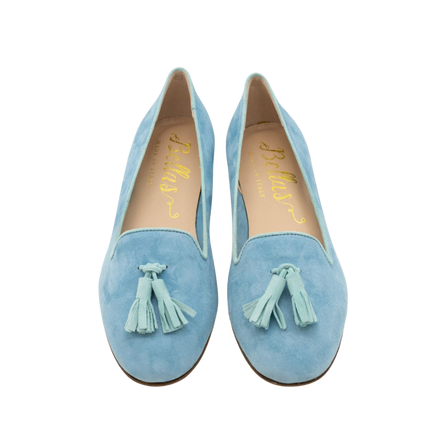 Classic Tassel Loafer Turq-Serenity