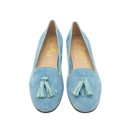 Classic Tassel Loafer Turq-Serenity