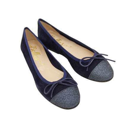 Two-tone Ballerina Navy - Glitter Navy