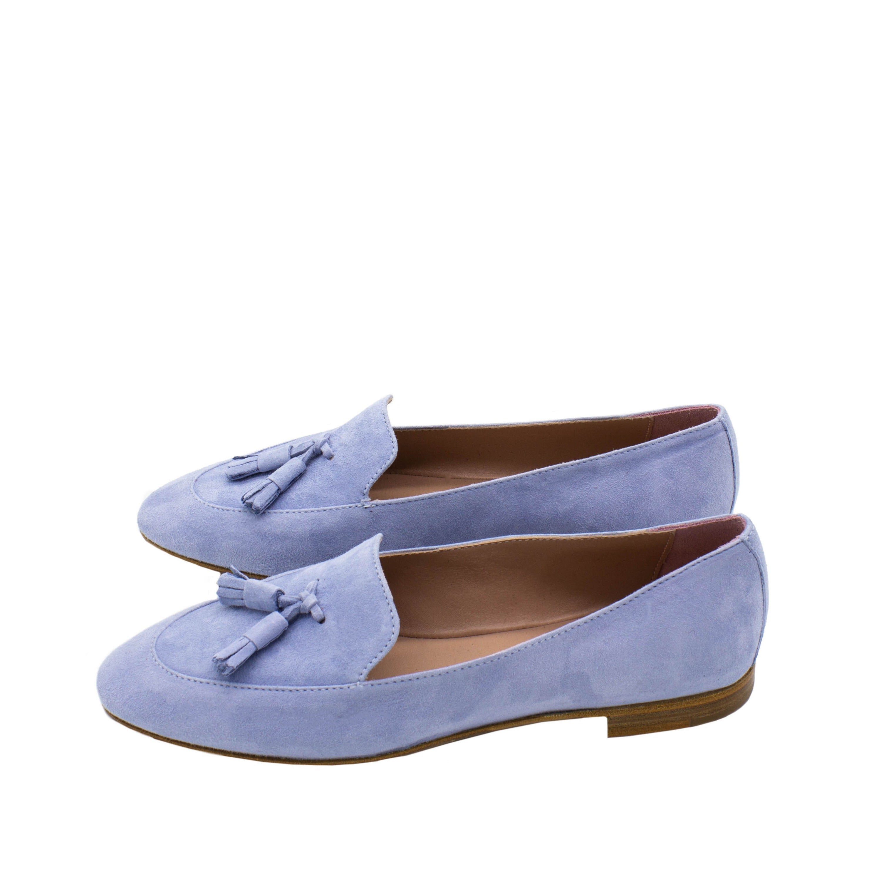 Deluxe Tassel Loafer Celeste