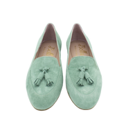 Deluxe Tassel Loafer Aqua