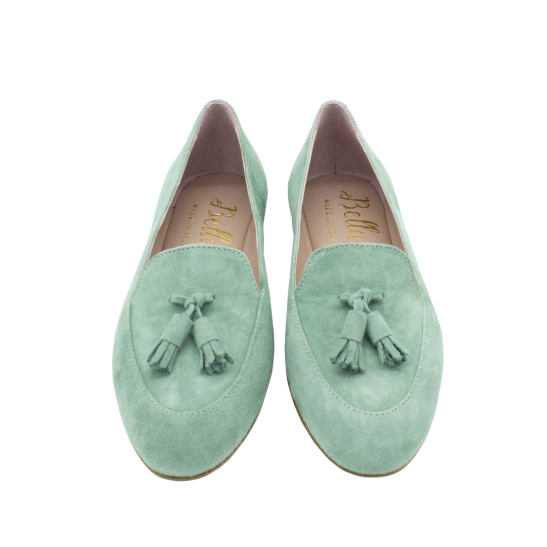 Deluxe Tassel Loafer Aqua