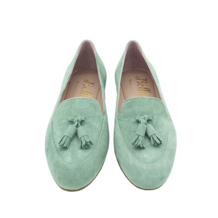 Deluxe Tassel Loafer Aqua