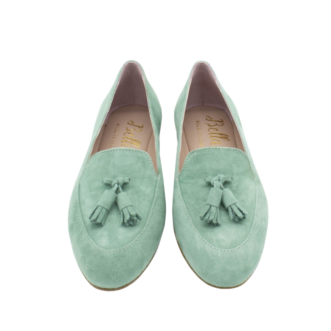 Deluxe Tassel Loafer Aqua