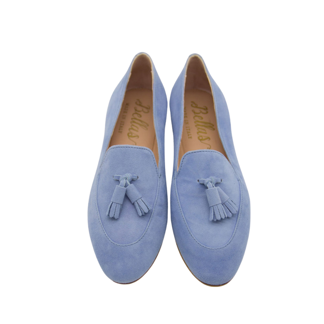 Deluxe Tassel Loafer Celeste