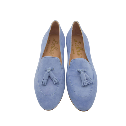 Deluxe Tassel Loafer Celeste