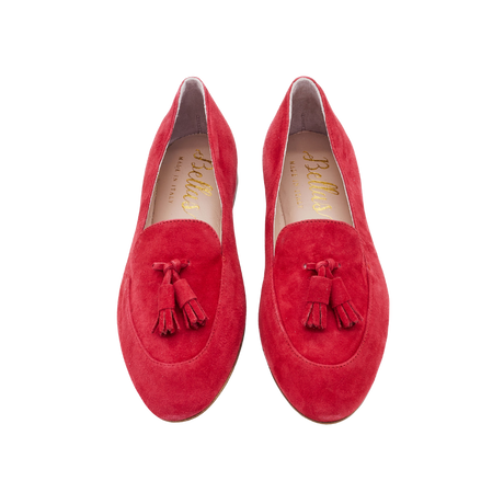 Deluxe Tassel Loafer Rosso