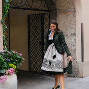 Ballerina Loafer Forest with sequins