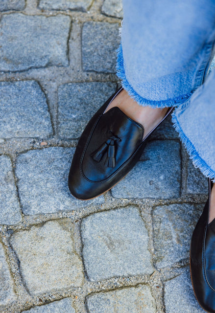 Deluxe Tassel Loafer Nappa Eclipse