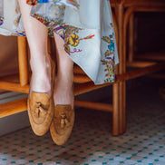 Deluxe Tassel Loafer Tabacco